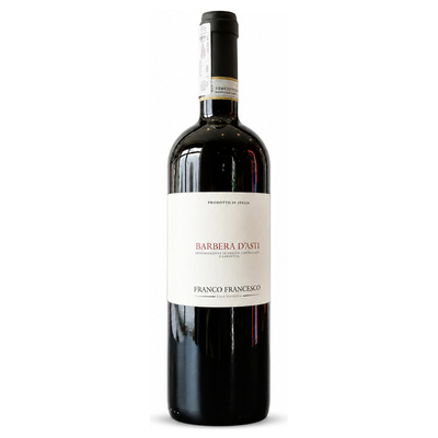 WINO FRANCO FRANCESCO BARBERA D'ASTI DOCG 13,5% 0,75L