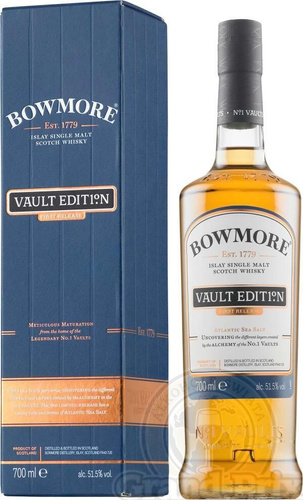 WHISKY BOWMORE VAULT EDITION 1ST RELEASE ATLANTIC SEA SALT 51,5% 0,7L