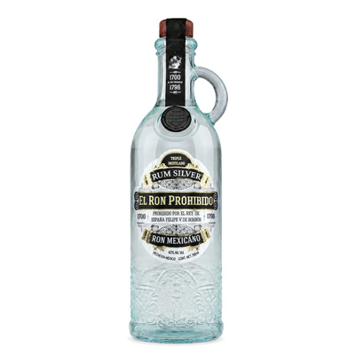 EL RON PROHIBIDO SILVER  40% 0,7L