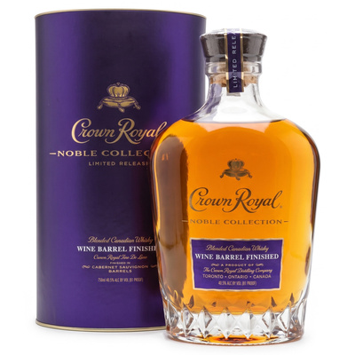 WHISKY CROWN ROYAL NOBLE COLLECTION WINE BARREL FINISH (2017,2nd RELEASE ) 40,5% 0,75L