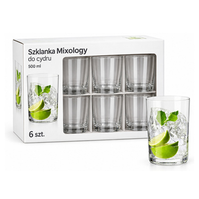 Szklanka Mixology do cydru 500 ml 6 szt