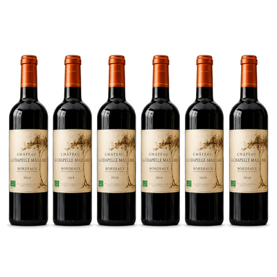 Zestaw Win 6x Bordeaux 2018 Premium Na Prezent (Oszczędzasz 98 zł)