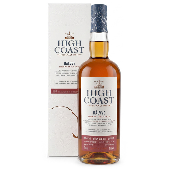 HIGH COAST DALVVE SHERRY INFLUENCE 48% 0,7L