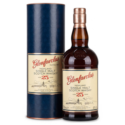 WHISKY GLENFARCLAS 25YO 43%  0,7L