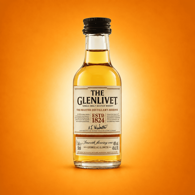 Mini Whisky Glenlivet Master Distiller's Reserve 40% 0,05 L