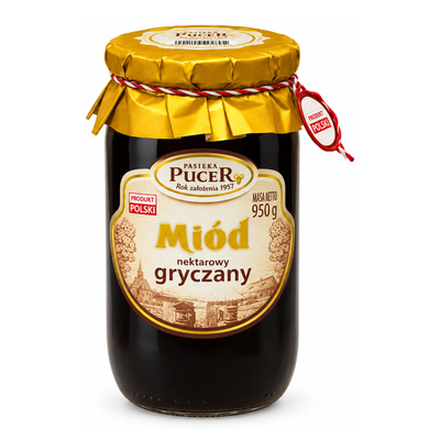 MIÓD PUCER GRYCZANY 950g