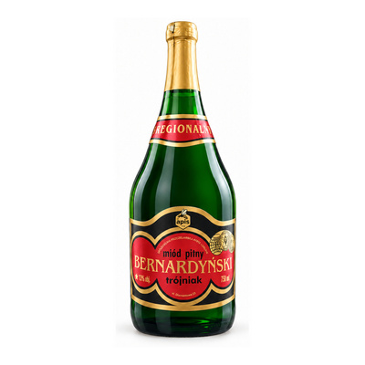 MIÓD BERNARDYŃSKI  TRÓJNIAK BUT 0.75L 13%