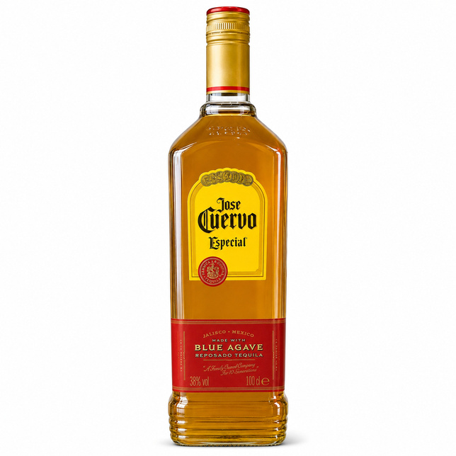 TEQUILA JOSE CUERVO ESPECIAL REPOSADO 38% 1L