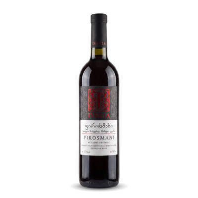 Wino Pirosmani Red semi dry 12% 0,75