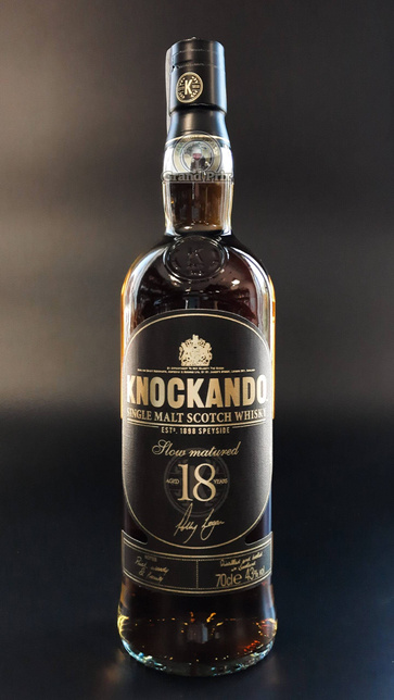 WHISKY KNOCKANDO 18YO 43%  0,7L