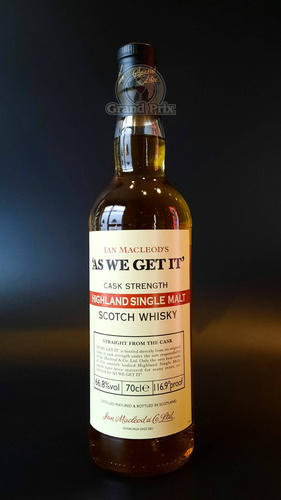 AS WE GET IT HIGHLAND SINGLE MALT  66,8%  0.7L