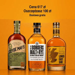 Zestaw Degustacyjny Rye Whiskey – Poznaj Świat Whisky Żytniej
