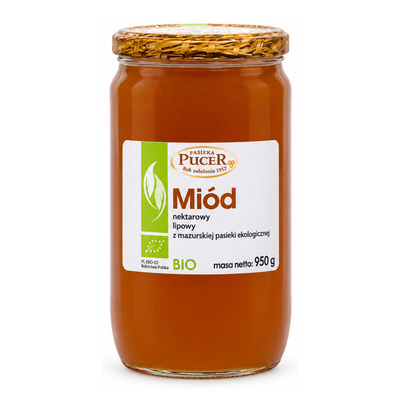 MIÓD PUCER LIPOWY EKO 950g