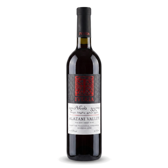 Wino Alazani Iveria Wine 12% 0,75l