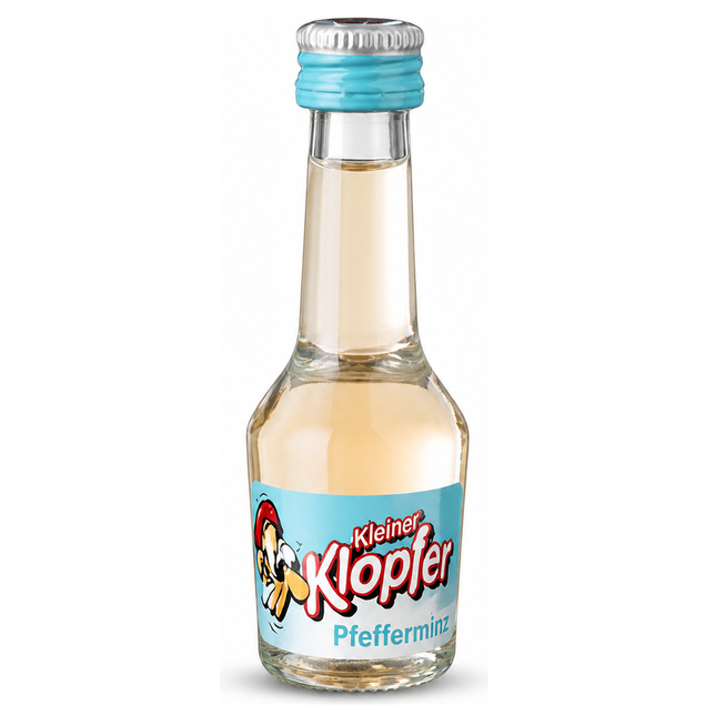 Mini Likier Kleiner Klopfer Aprčs Ski 0,02L Pfefferm 16,4%