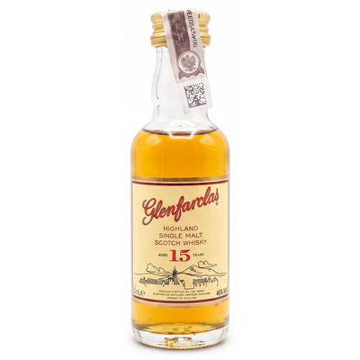 Mini WHISKY GLENFARCLAS 15YO 46% 50ML