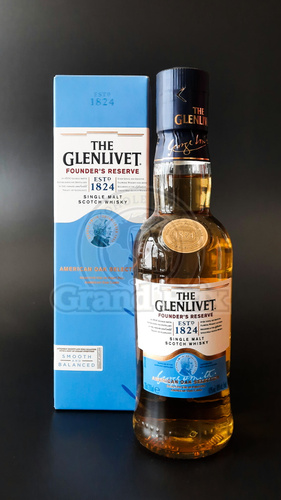Mini WHISKY GLENLIVET FOUNDER'S RESERVE  40%  0,2L