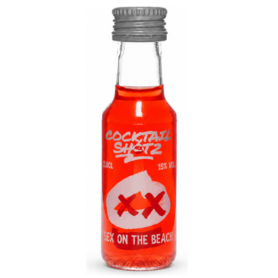 Mini Lik. Shotz Sex on t. Beach in Glas 0,02 L 15%