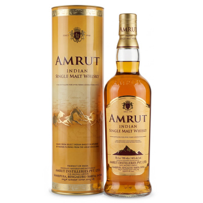 WHISKY AMRUT INDIAN SINGLE MALT  46%  0.7L