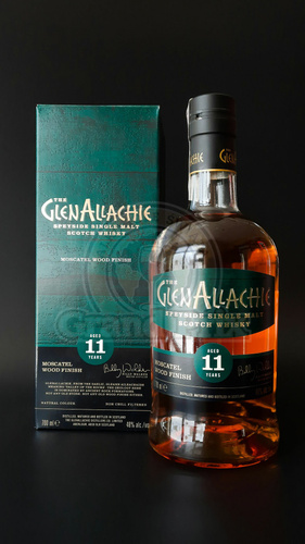 WHISKY GLENALLACHIE 11YO MOSCATEL  48%  0,7L