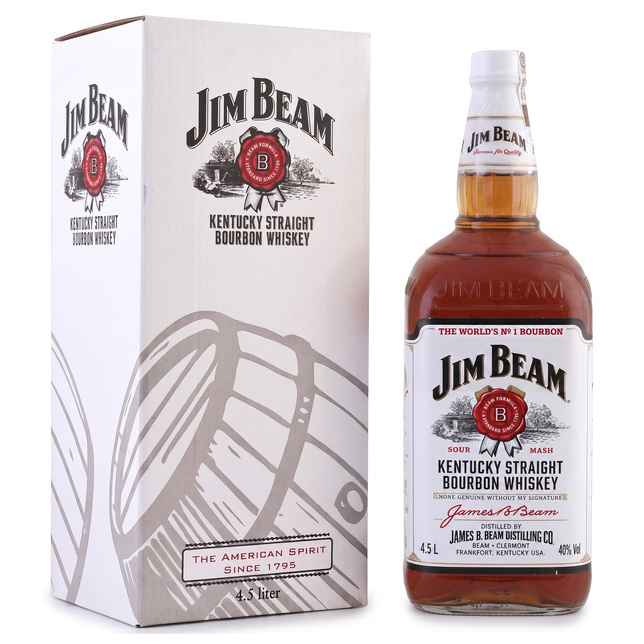 BOURBON JIM BEAM 40% 4,5L