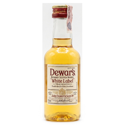 MINI WHISKY DEWAR'S WHITE LABEL 40% 50ML