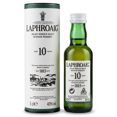 LAPHROAIG 10YO 40% 50ML