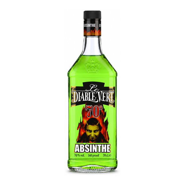 Absynt Absinthe le Diable Vert 70% 0,7 L