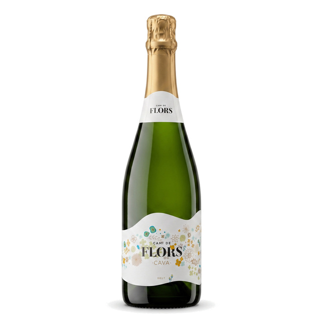 Wino mus. CAMI DE FLORS BRUT CAVA METODE TRADICIONAL 0,75L