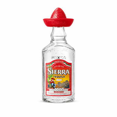 Mini TEQUILA SIERRA SILVER  35%  50ML