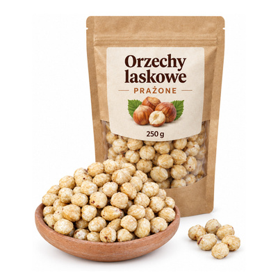Orzechy laskowe prażone 250g