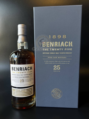 WHISKY BENRIACH  25Y 46%  0.7L