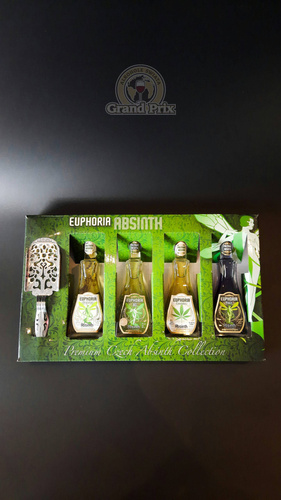 ABSINTH EUPHORIA MINISET (4*50ML)  72,5%  0,2L