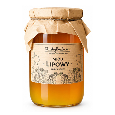 Miód z Roztocza Lipowy - 1000g