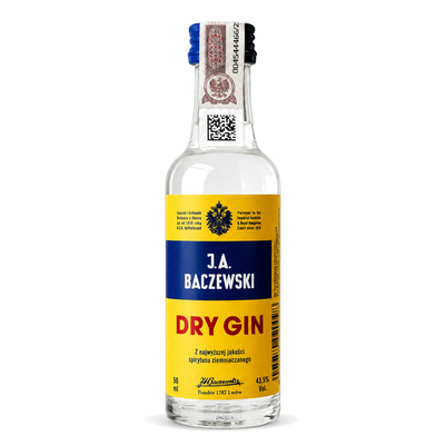 Mini GIN BACZEWSKI 43,5%  50ML