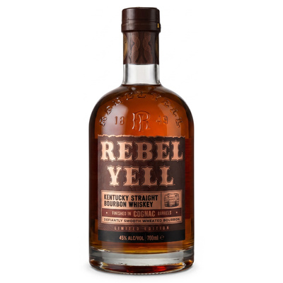 BOURBON REBEL YELL COGNAC BARREL FINISH  45%  0,7L
