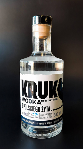 WÓDKA KRUK WÓDKA POLSKIE ŻYTO 0,5L