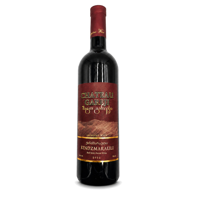 Wino Kindzmarauli Chateau Gareji Red Semi Sweet 0,75 l