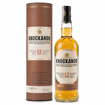 WHISKY KNOCKANDO 12YO  43% 0,7L