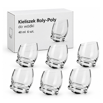 Kieliszek Roly-Poly  do wódki 40 ml 6 szt
