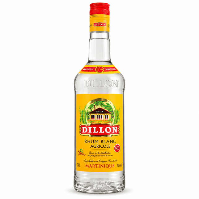 Rum Dillon Blanc 40% 0,7 L