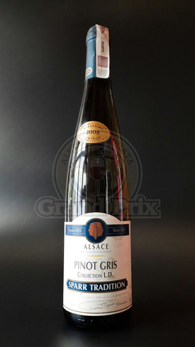 SPARR PINOT GRIS COLLECTION 13% 0,75L
