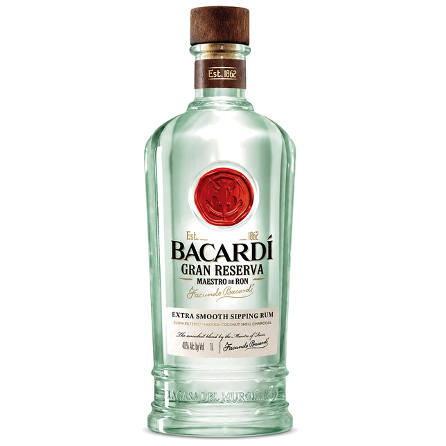 BACARDI GRAN RESERVA MAESTRO DE RON 40% 1L