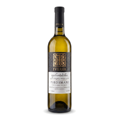 Wino Pirosmani White semi dry 12% 0,75