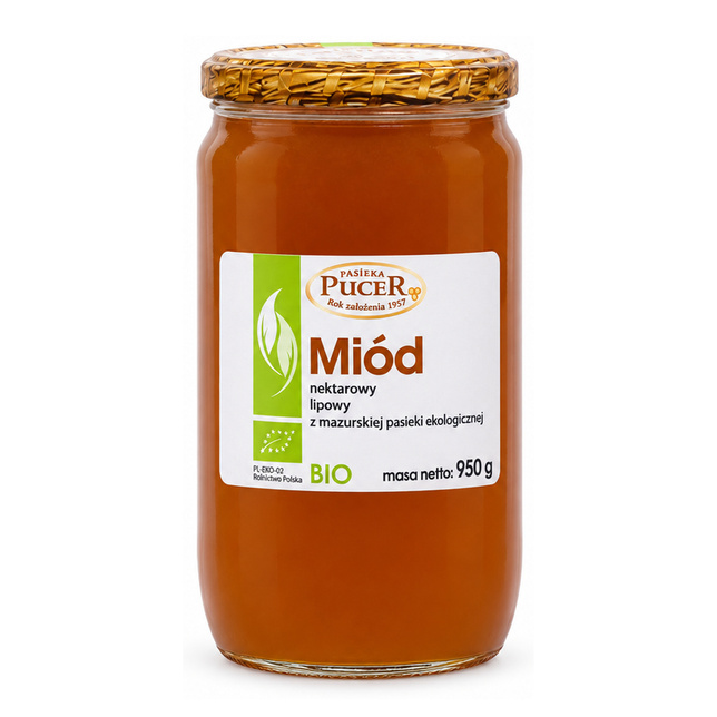 MIÓD PUCER LIPOWY EKO 950g