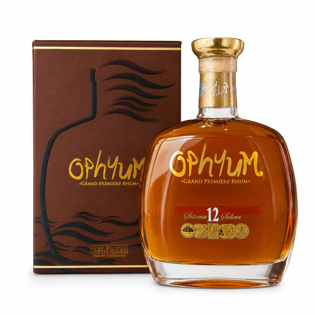 RUM OPHYUM GRAND PREMIERE RHUM 12YO 40% 0,7L