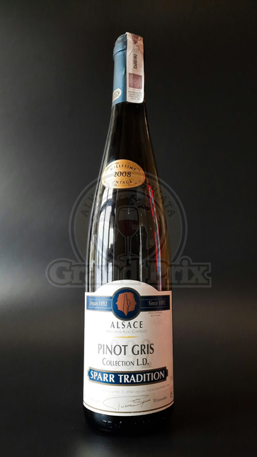 SPARR PINOT GRIS COLLECTION 13% 0,75L
