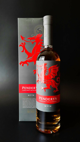 PENDERYN BOURBON MYTH 41%  0,7L