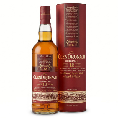 WHISKY GLENDRONACH 12YO  43%  0,7L