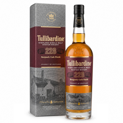 WHISKY TULLIBARDINE 228 BURGUNDY 43%  0,7L